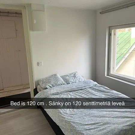 Daire Puutaloyksioe 1 Km Jokirannasta Foeriltae