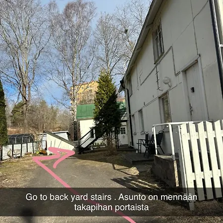 Daire Puutaloyksioe 1 Km Jokirannasta Foeriltae *